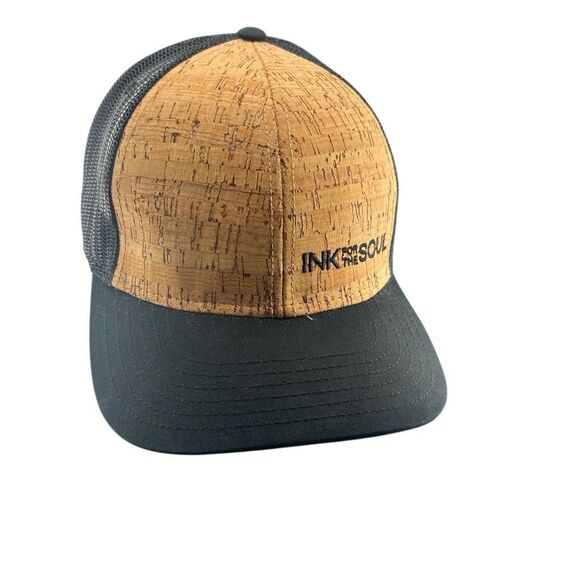 Ink for the Soul Cork Otto Snap Back Mesh Truckers Hat - Picture 1 of 5